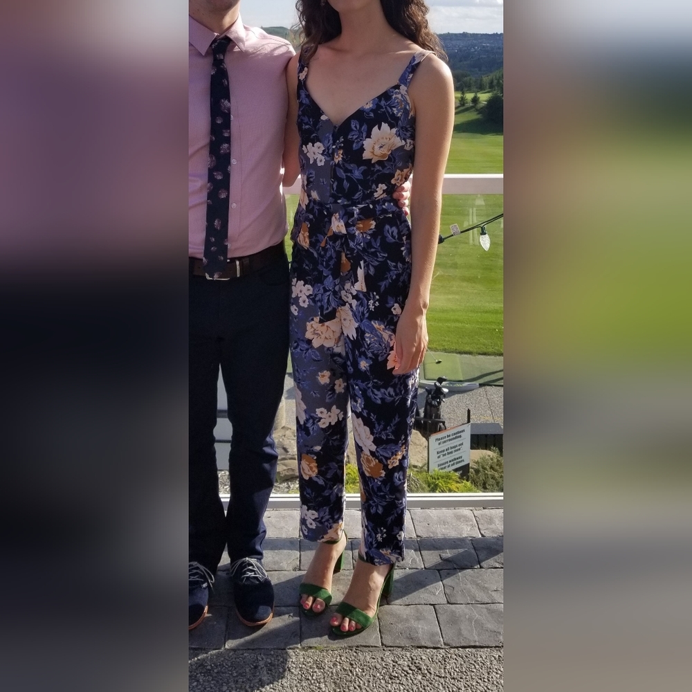 Floral Jumpsuit